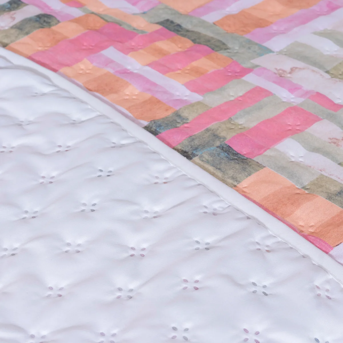 Colcha entretiempo reversible Diss Fucsia - Imagen 6